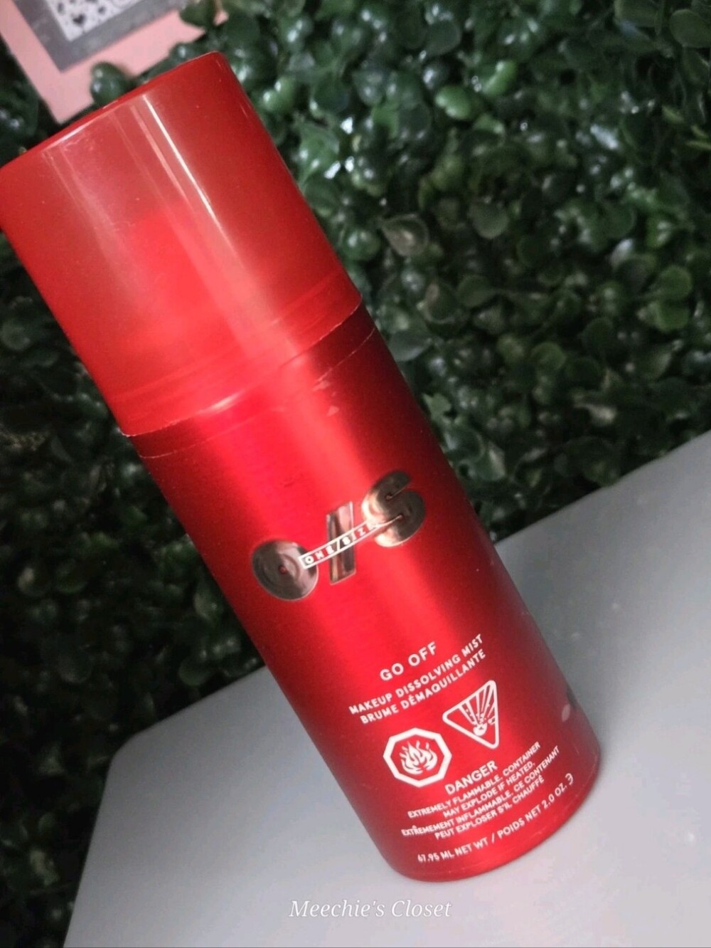 ONE/SIZE by Patrick Starr Go Off Makeup Dissolving Mist 2.0 oz Travel Size NEW